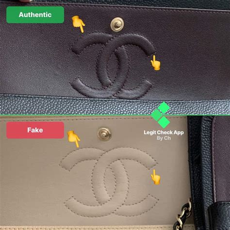 chanel amoureux dupe|how to tell a genuine chanel bag.